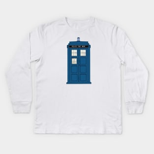 Tardis Kids Long Sleeve T-Shirt